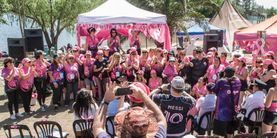 Cierre con broche de oro Octubre Rosa 2023