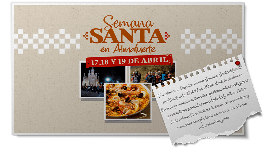 SEMANA SANTA EN ALMAFUERTE 2025
