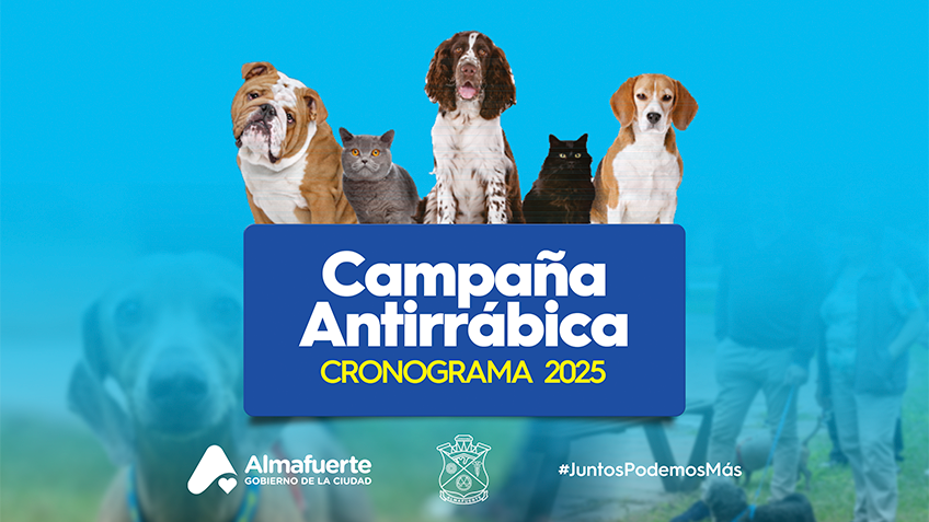 Vacunación Antirrábica 2025 Almafuerte