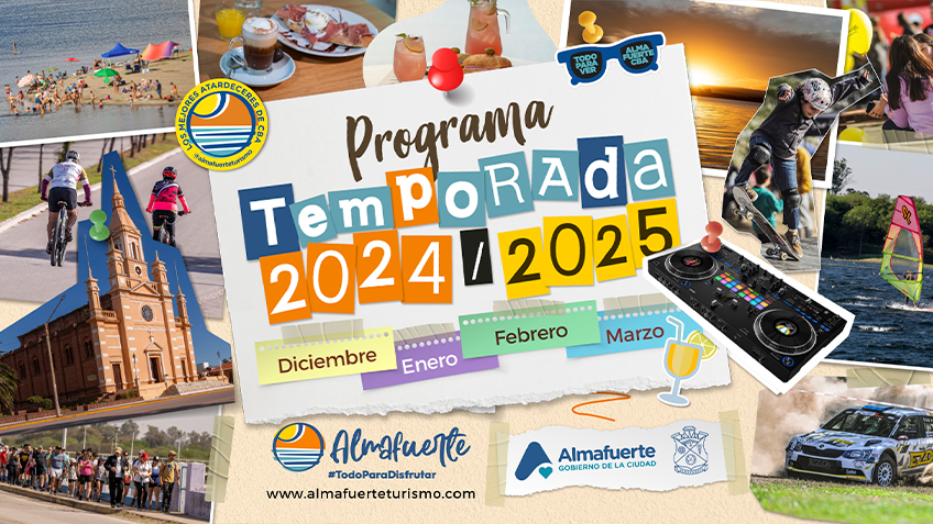 Programa Verano 24-25 Almafuerte Turismo